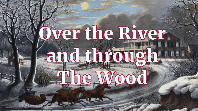 MagicOrnament's tweet photo. This phrase conjures up Thanksgiving &amp; Christmas, as well as visiting loving family. But do you know where it came from? A poem.

Over the River and Through the Wood | @MyMerryXmas https://t.co/kokbUXG9YC 

#Christmas #Poetry https://t.co/8q2Oo84Ii4