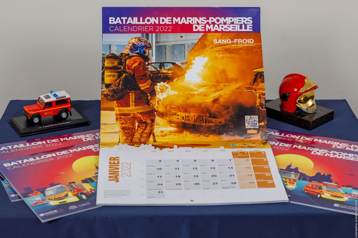 [#Calendrier2022 🗓🔥]

Connaissez-vous une meilleure manière de commencer ce mois de janvier que par vos #marinspompiers qui illuminent votre cuisine ou votre bureau ? 💫
📍 Pour vous le procurer : le porte à porte, les centres commerciaux ou sur : calendrierbmp.fr