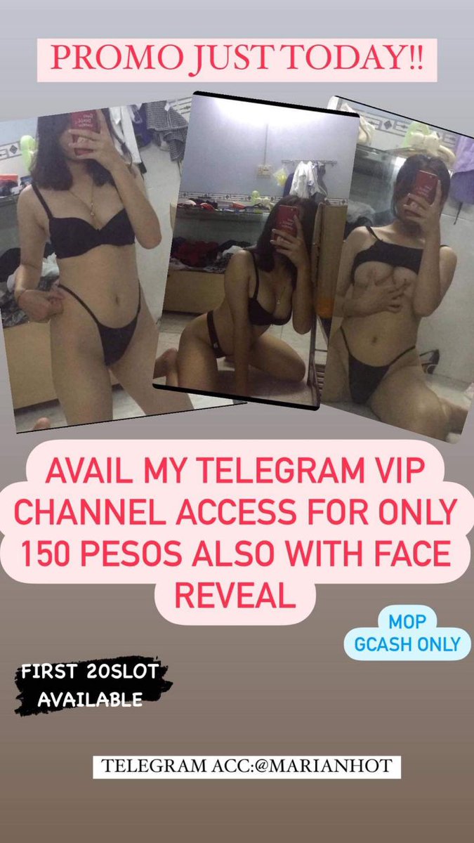 avail my Christmas promo for today for only 150pesos yes 150 lang baby dahit Christmas now sulit na sulit na 20slot only kaya avail me now and send Christmas tip 😘💦
dm on tg <a href="/marianhot23/">Marian</a> 

#alternewbie #alterphilippines #alterbagets #MerryChristmas #alterpinoy #alter
