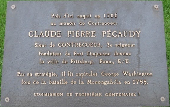 Jean_Vauquelin's tweet photo. 28 décembre 1706 
Naissance à Contrecoeur de Claude-Pierre Pécaudy, officier dans les troupes de la Marine et décoré de la croix de Saint-Louis. Il se distinguera notamment lors de la bataille de la Monongahela (Pennsylvanie, 9 juillet 1755) forçant George Washington à capituler. https://t.co/hvTCizk7XP