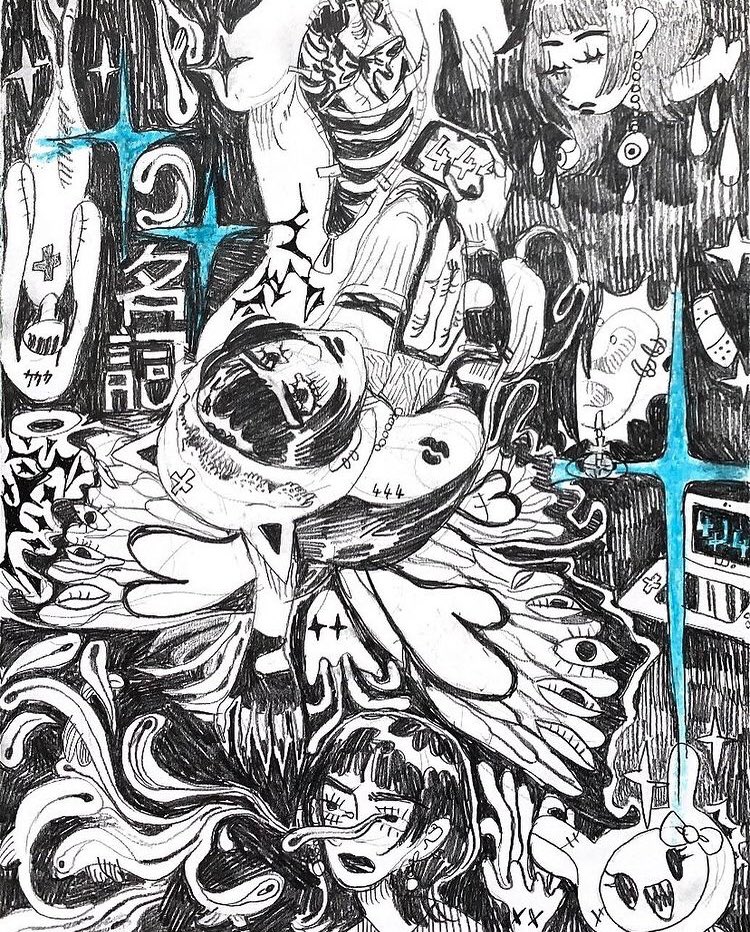 GUNSH0KU's tweet image. drawings by IG navi___03