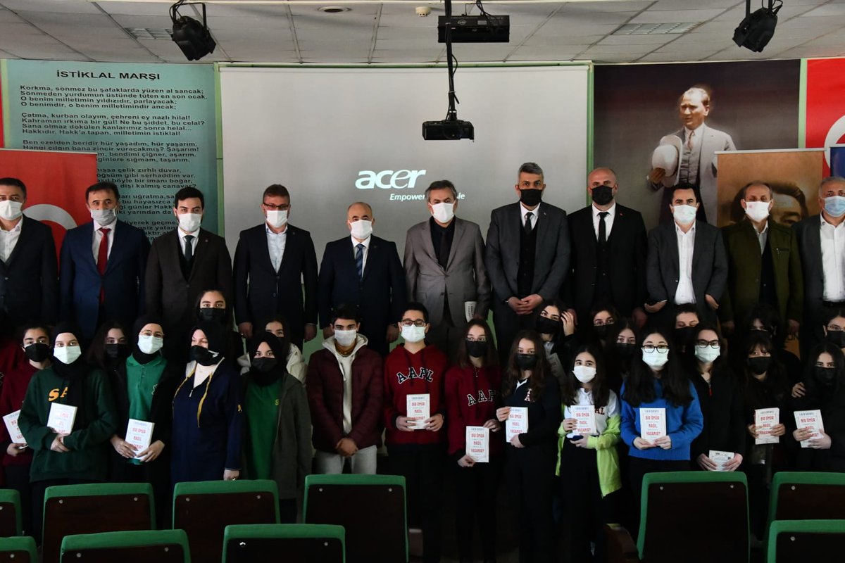 Bir Bilenle Bilge Nesil Projemizin açılışı Valimiz Sayın Zülkif DAĞLI, İl Başkanımız Hamdi YILDIZ il protokolü,öğretmen ve sevgili öğrencilerimizin katılımı ile gerçekleştirildi.