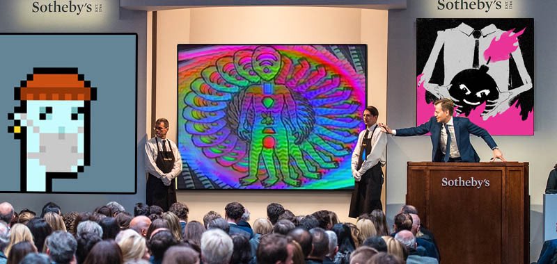 JoePompliano's tweet image. Sotheby&apos;s was founded in 1744 &amp;amp; is one of the world&apos;s largest auction houses today.

Yet they&apos;ll do over $100 million in NFT sales this year, with nearly 80% of the bidders being new to Sotheby&apos;s.

It&apos;s fascinating to see a 277-year-old business adapt &amp;amp; thrive in this new world.