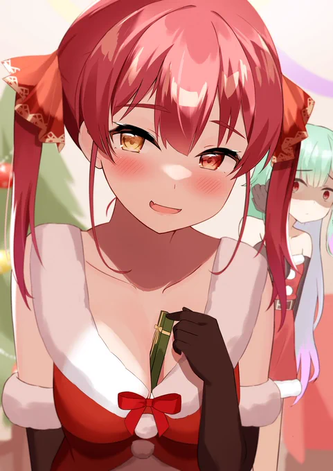 どこ娘にもらいたい?(クリスマスイラストまとめ)
#あくあーと #絵クロマンサー #マリンのお宝
#Laplus_Artdesu 