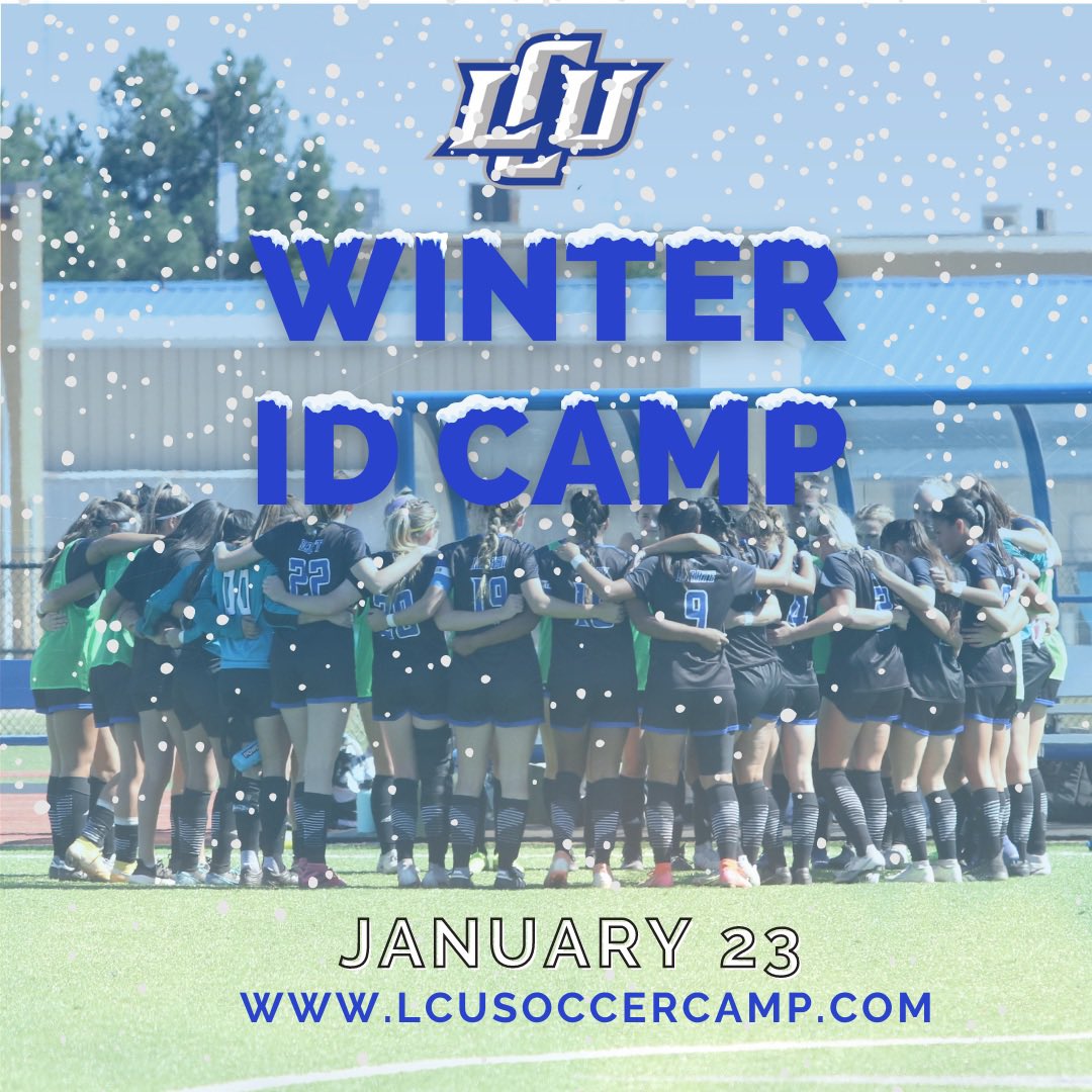Sign up today!
lcusoccercamp.com