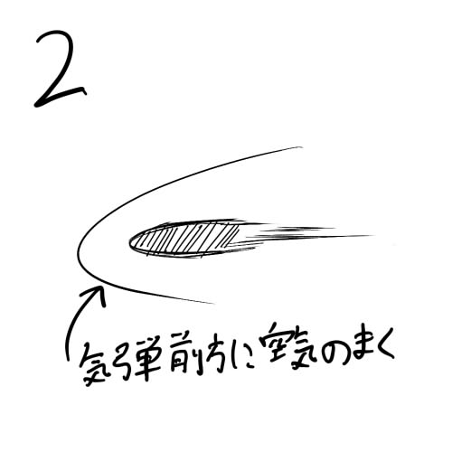よくやるエネルギー弾の描き方 