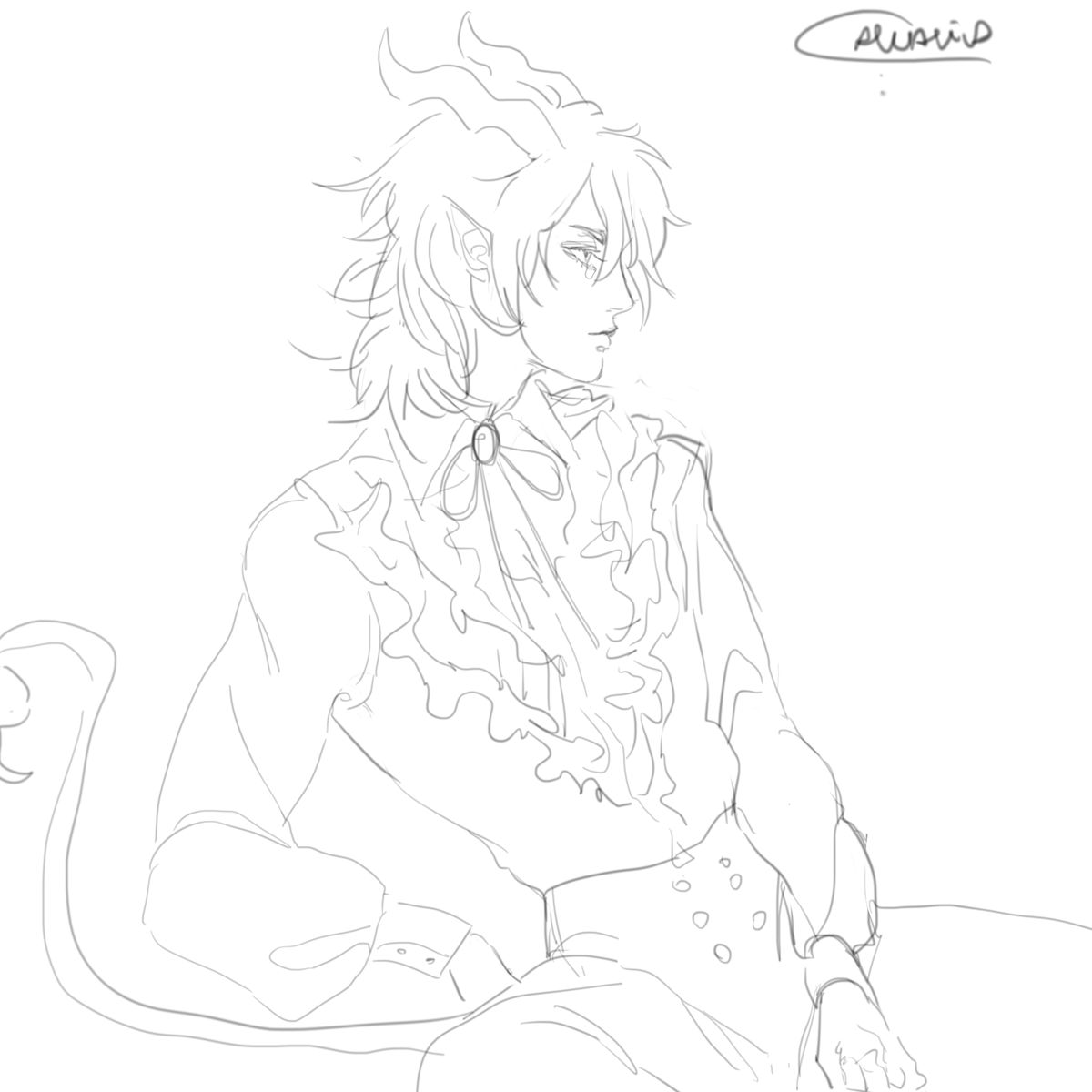 Cal_varius's tweet photo. Loose sketches <3 

@DaniRattlehead @dormhael 

#comms https://t.co/9xUMTlLKHf