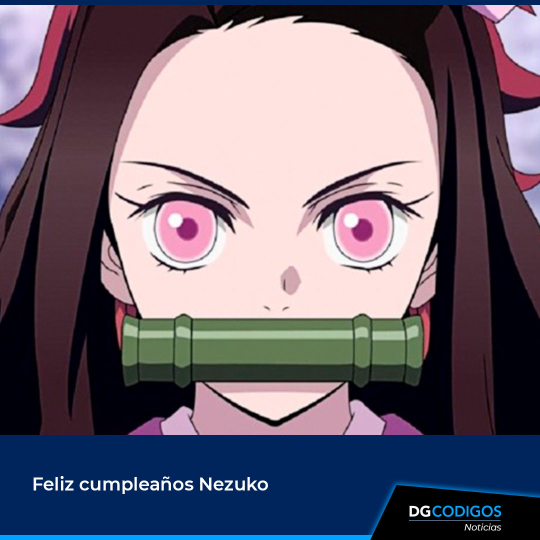 Hoy esta de cumpleaños un demonio y la hermana de tanjiro

Feliz Cumpleaños Nezuko 

#DemonSlayer #KimetsuNoYaiba #Nezuko #otaku #anime #dgcodigos