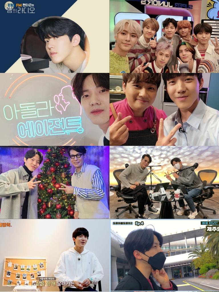 he went to many shows as he can and filmed reality shows with eod and his own vlogs. he really prepared and did many things mydays can watch before he enlists. our hardworking drummer 🥲💗