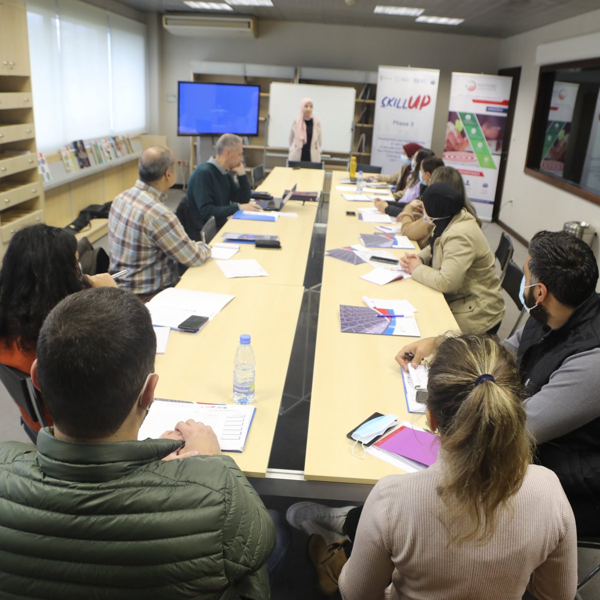 FondationSafadi's tweet photo. In partnership with ILO, Safadi Foundation implemented Training of Trainers participating in Skill-Up Lebanon (Phase II) project financially supported by NORAD.
@iloarabstates
#safadifoundation #ILO #NORAD #vocationaltraining https://t.co/Pst7jzSjdg
