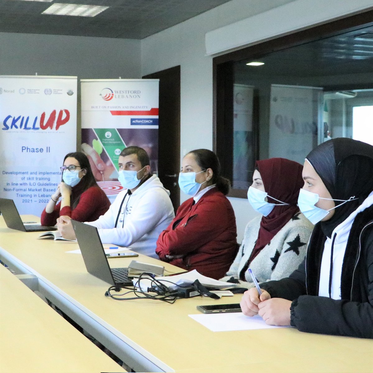 FondationSafadi's tweet photo. In partnership with ILO, Safadi Foundation implemented Training of Trainers participating in Skill-Up Lebanon (Phase II) project financially supported by NORAD.
@iloarabstates
#safadifoundation #ILO #NORAD #vocationaltraining https://t.co/Pst7jzSjdg