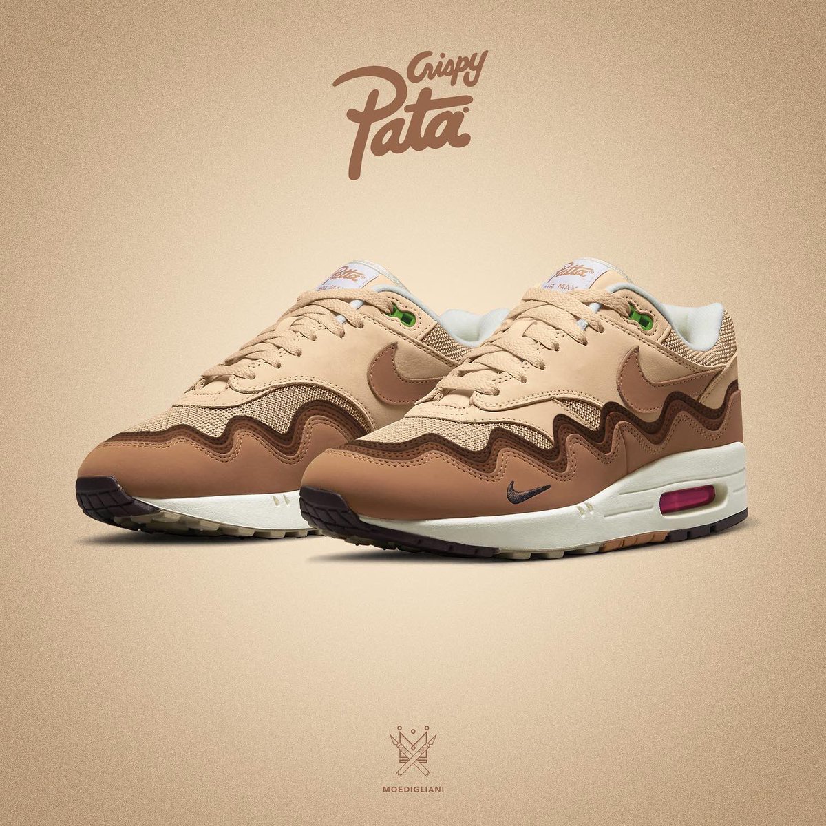 filiswhodesign's tweet photo. Patta Air Max 1 “Crispy Pata” - Concept by @moedigliani 🇵🇭🇵🇭🇵🇭 #crispypata #filipinofood #nikehead #pattaairmax1

🏷 Want to feature your work? Tag @filiswhodesign and we will help showcase! 🇵🇭🎨 #filipinoswhodesign https://t.co/LcpdZmvc9Y
