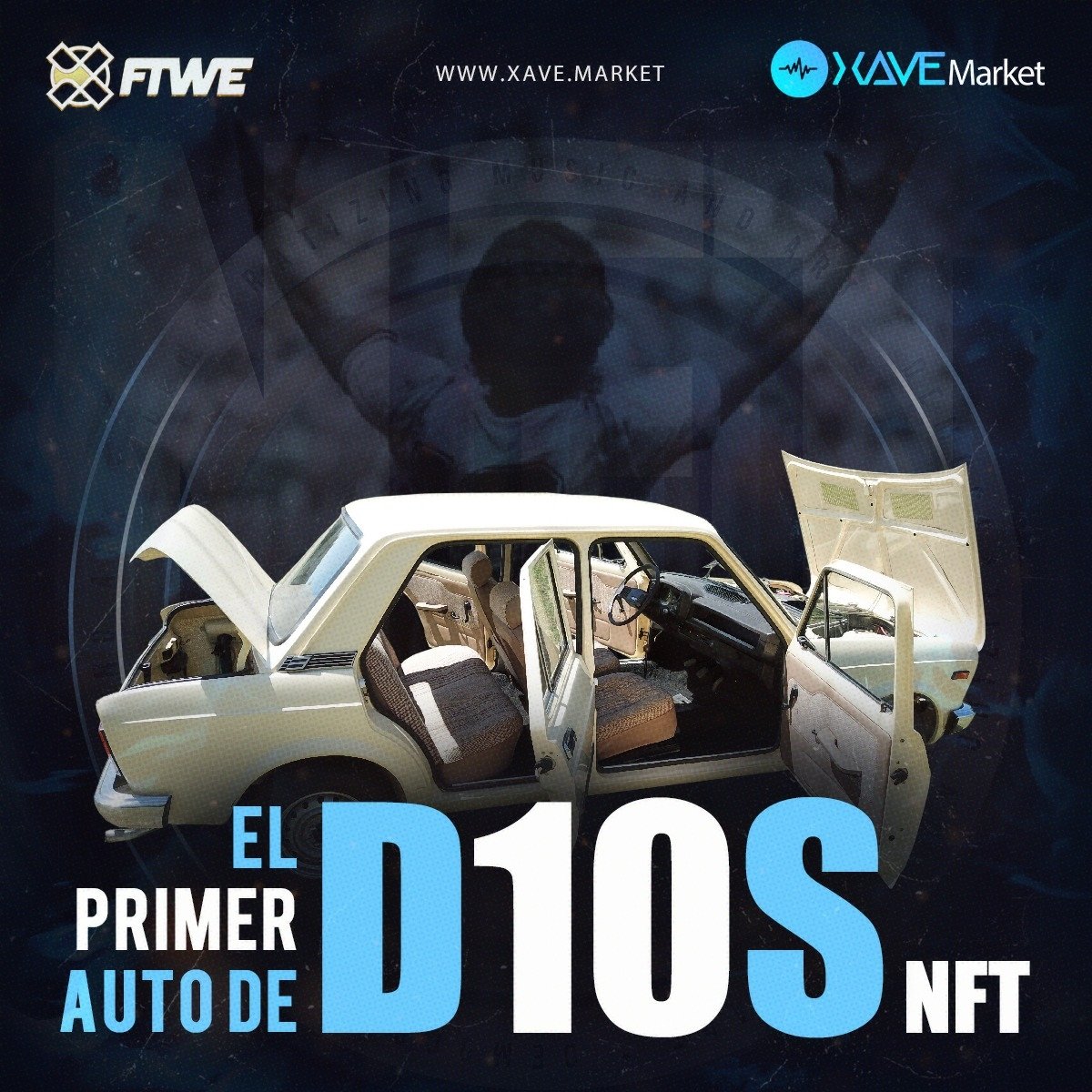 EL PRIMER AUTO DE MARADONA PUEDE ESTAR EN TU BILLETERA🚗

Tokenizamos el primer auto de D10S y lo vamos a subastar💥

Además, si ganás la subasta, de regalo recibís físicamente el Fiat 128 Europa que manejó Maradona 😱