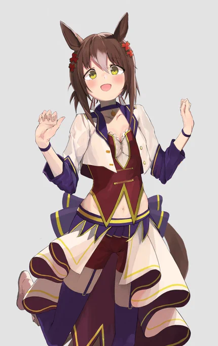 ファインモーションのステージ衣装好き
#ウマ娘 