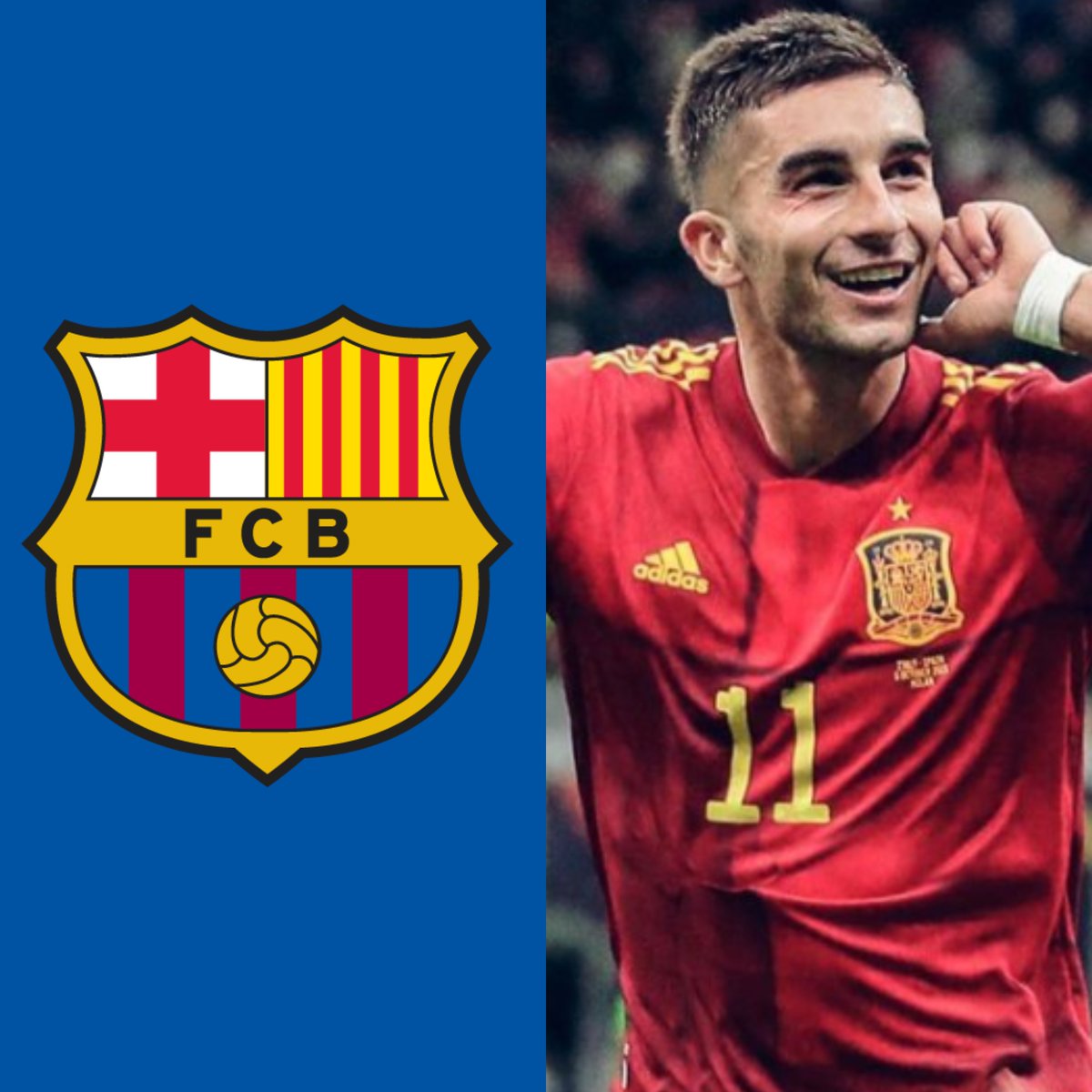 InvictosSomos's tweet photo. ➤ 21 años.
➤ Extremo derecho, extremo izquierdo o falso 9.
➤ City: 16 goles y 4 asistencias en 2633 min.
➤ España: 12 goles y 1 asistencia en 1500 min.
➤ Velocidad, lectura de juego, desmarques agresivos/inteligentes y facilidad para rematar.

FERRAN TORRES, NUEVO CULÉ. https://t.co/rtGOZ75m7J