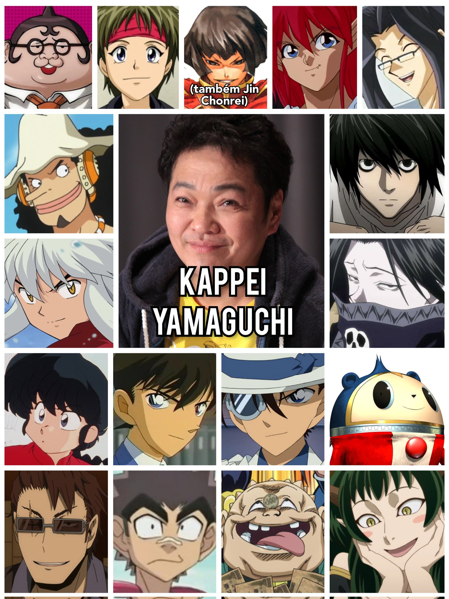 One Piece Film Gold  Entrevista com os Dubladores: Kappei Yamaguchi