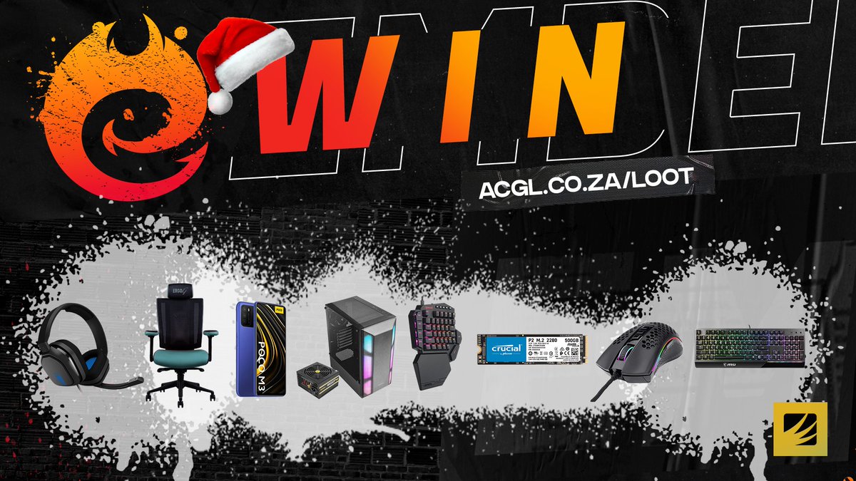 📅 You have until 14h00 on Thursday to use your Embers to enter our current #giveaways.

➡️ Head here: acgl.co.za/loot

⚠️ Check your Missions for ways to earn Embers.

#SAgaming #GamingZA #gaming #SAesports #EsportsZA #esports #AfricanEsports #win