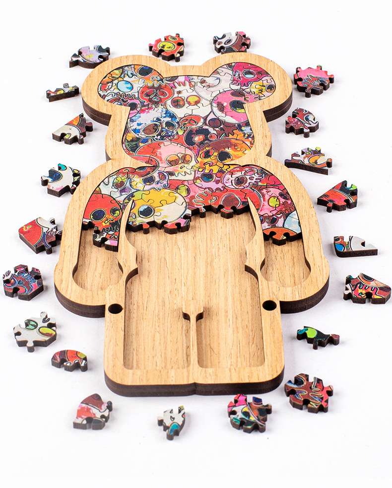 sunpuzzles's tweet photo. Such a cute and special bear, don't you be impressed?
Bear&amp;Pink Skull Bear Jigsaw&amp; Brain Burning Jigsaw&amp; Alien Jigsaw Puzzle
Shop now: https://t.co/r9AEpuK7Lu https://t.co/3OHkhg3ZYR
