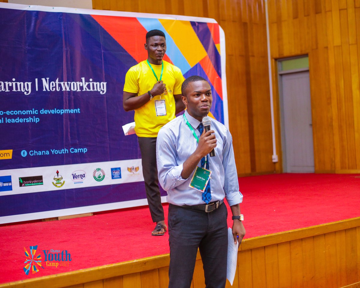 Campus360_daily's tweet photo. Updates from the Ghana Youth Camp, a 4-Day camp on Leadership, Entrepreneurship, Activism and Team building, held at KNUST by Global Youth Network.  

#ghanayouthcamp #ghanayouthcamp2021 #gyc21 #bepartofmore https://t.co/djLg90jxny