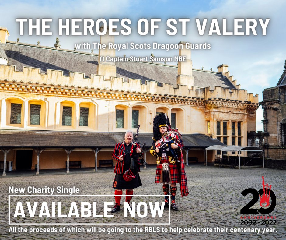 Remember our Charity Single is out NOW!! 😁

Not heard it yet?! Click on our link to download it now; listen.scot/stvalery

#charitysingle #charity #music