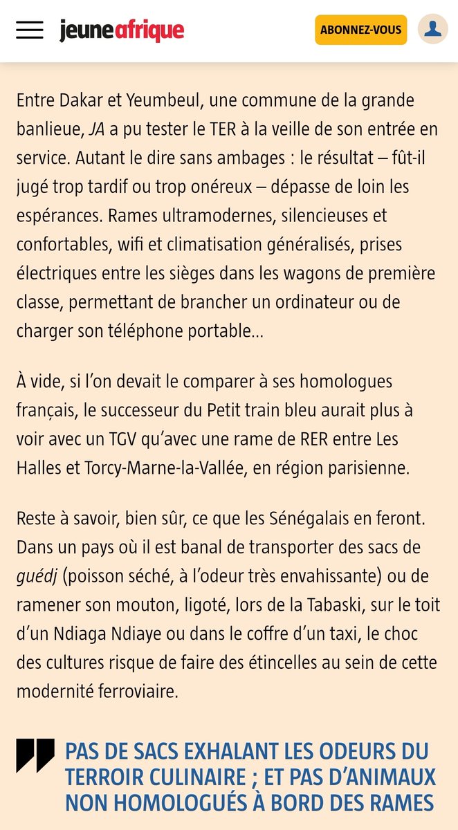 @Abdniass @MMSoumare  @sadio_gnima @KonteYoussouph @Kmara_Sara @BigRach23 @FatouSa11555493 @MaxxGaye @SokhnaFatmaN  nos confrères ont dépeint une réalité de notre pays le #Sénégal au 3ème paragraphe. Lisez et vous m'en direz des nouvelles 🤣. #giro