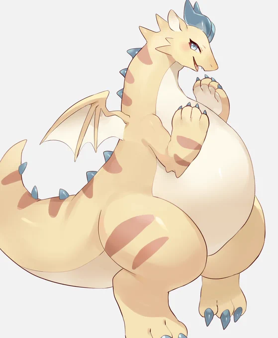 デカくてもちぷになドラゴン 