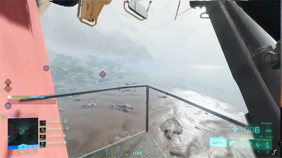 AnarchyUKGaming's tweet photo. @jackfrags @YouTubeGaming @Battlefield Heres what the unexplained death was, looks like a humvee falling on you 🧐 https://t.co/ENa4NzcFQX