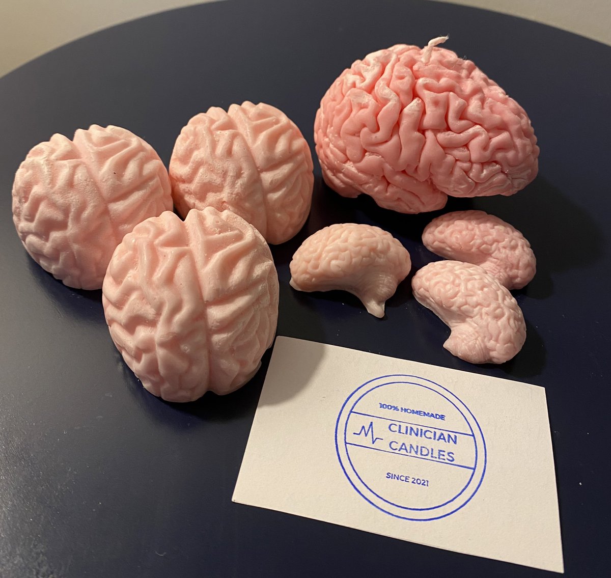 The perfect Christmas present for a neuroscientist🧠 <a href="/cliniciancandle/">cliniciancandles</a>