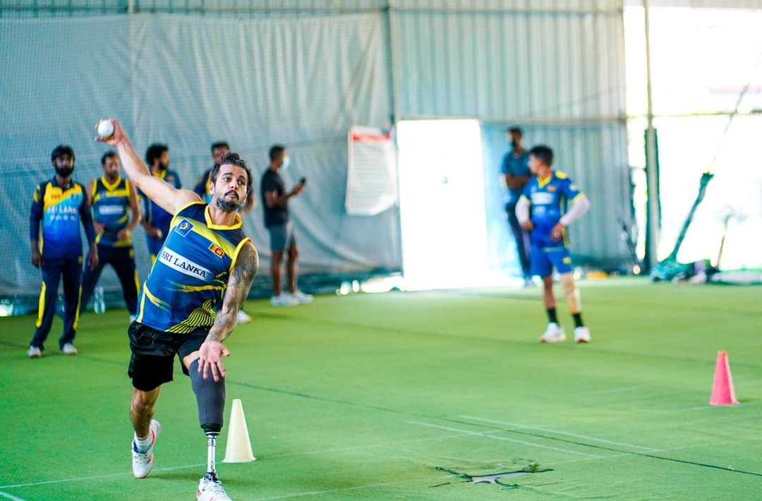 ICCPCofficial's tweet photo. Sri Lanka Cricket Association for Physically Challenged National Squads training session on December 22 and 23 at Negombo indoor cricket academy, under Guest Coach Dammika Prasad.

#ICCPC
#DisabilityCricket #srilanka #SriLankaPhysicallyChallengedCricket https://t.co/p51sDWXcKe