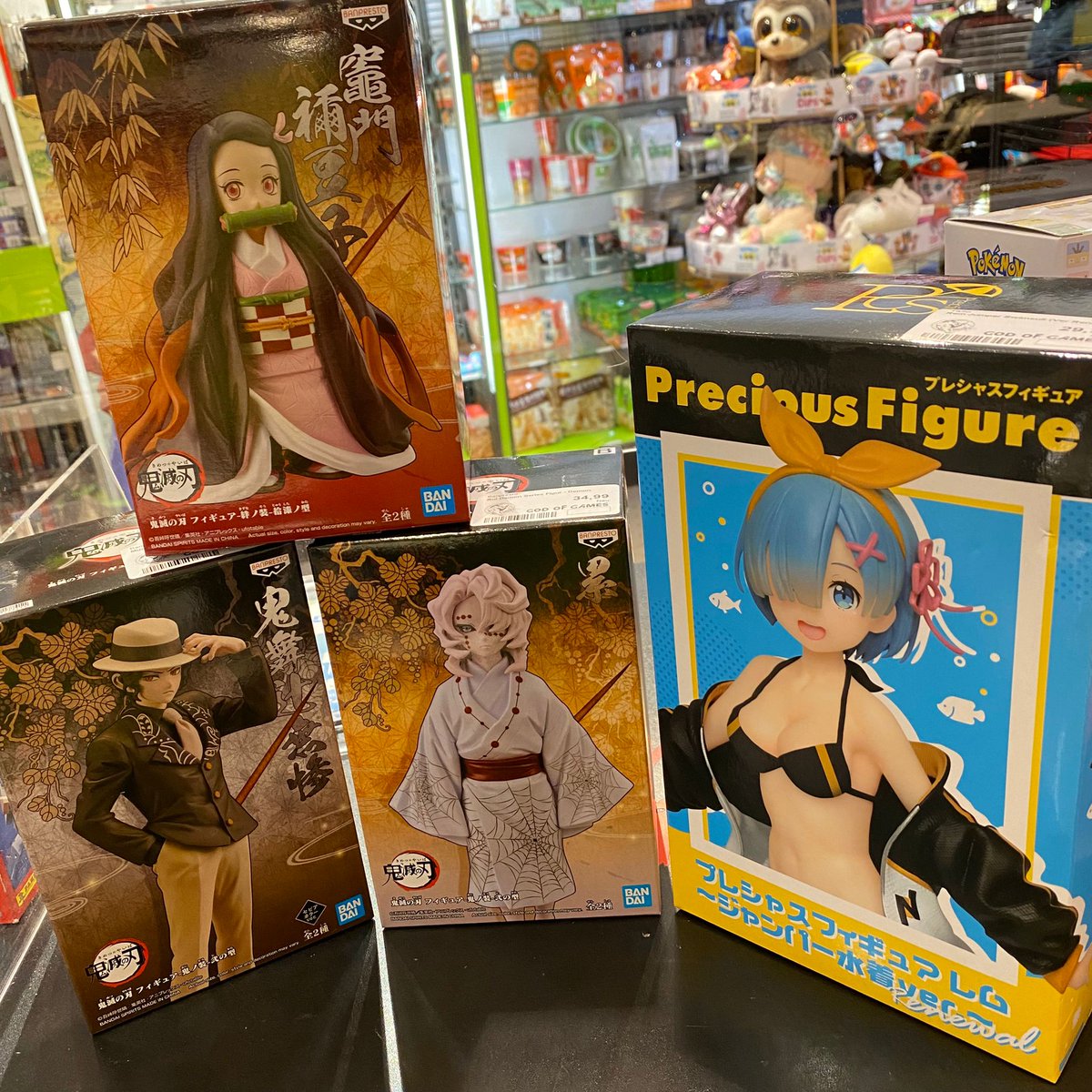 godofgameshof's tweet photo. Neue Anime-Figuren sind soeben eingetroffen!

#godofgames #hofsaale #plauen #gog #anime #manga #merchandise #figur #demonslayer #onepiece #boruto #rezero #dragonball https://t.co/IO6FWeN9il