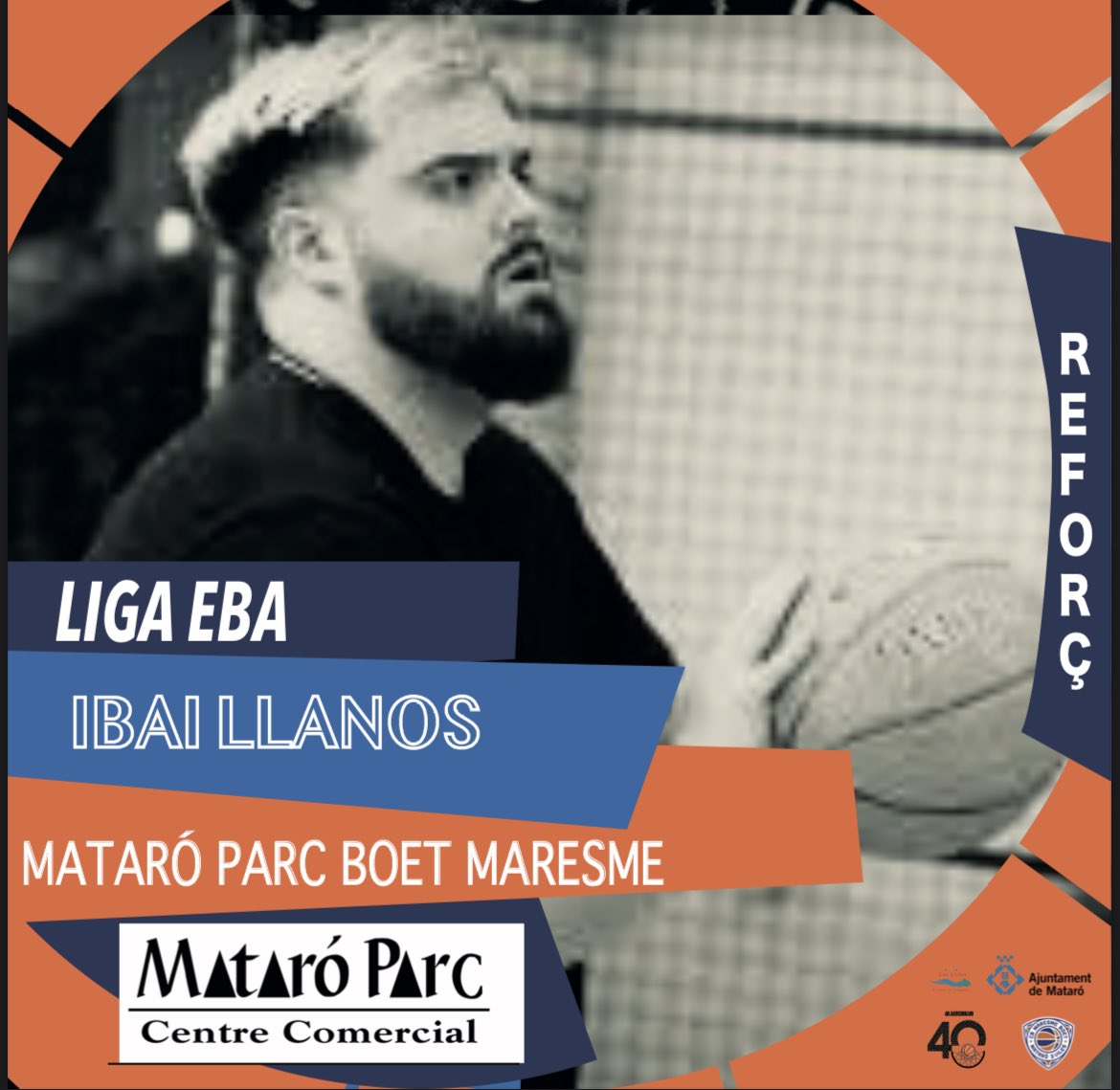 cbboetmaresme's tweet photo. 🏀 Ibai Llanos ficha por el 𝗠𝗔𝗧𝗔𝗥𝗢 𝗣𝗔𝗥𝗖 𝗕𝗢𝗘𝗧 𝗠𝗔𝗥𝗘𝗦𝗠𝗘, formará parte del equipo de #LigaEBA #temp21/22

 🔝@IbaiLlanos raza blanca tirador, refuerzo de lujo para el final de temporada

#vivimelbàsquet🧡🤍💙 https://t.co/Q2AxzwGEYi