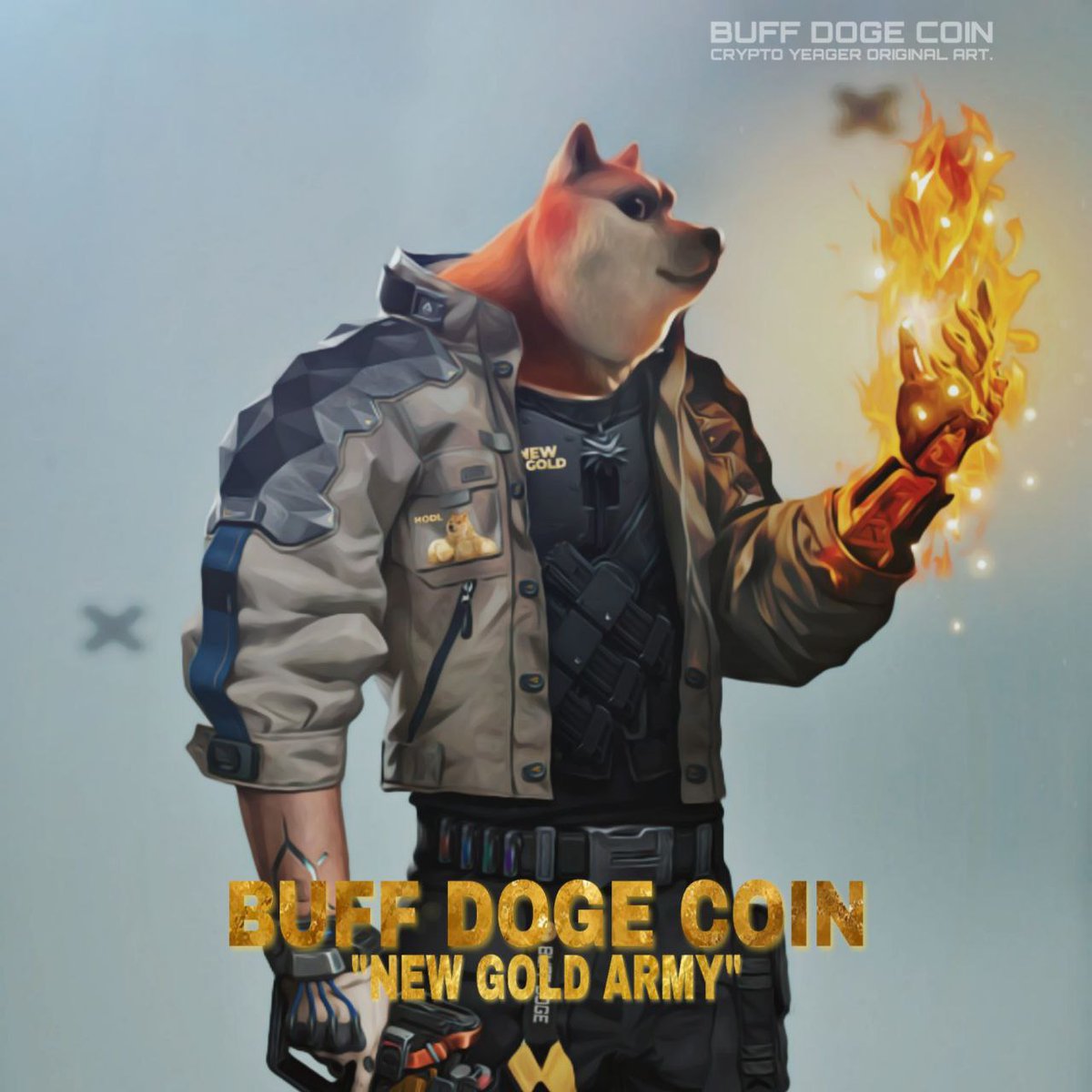 dinaceceng's tweet photo. @CryptoKojima #BuffDogeCoin  #buffdogecoinarmy  new gold https://t.co/XOASkV1p0y