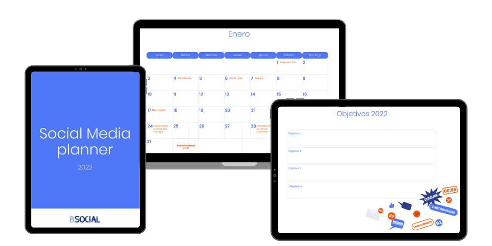 EvaPerezP's tweet photo. Planificar el contenido que subirás a las redes sociales y tener una visión global y anual de tus acciones de marketing marcará la diferencia entre hacer y convertir.
⁣
Aquí tienes el Social Media Planner para 2022 👉https://t.co/Da4I0aJrdn  https://t.co/IMXpRltCJg