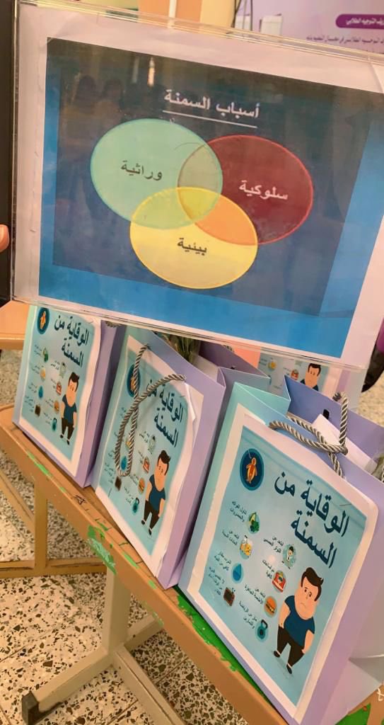 publichnorthar's tweet photo. #صحة_الشمالية 
نفذ مركز الرعاية الصحية الاولية الصالحية الشمالي مبادرة عن السمنة والفحص الاستكشافي ومحاضرة تثقيفية بالمتوسطة السادسة للبنات https://t.co/L6JXlhWfUv