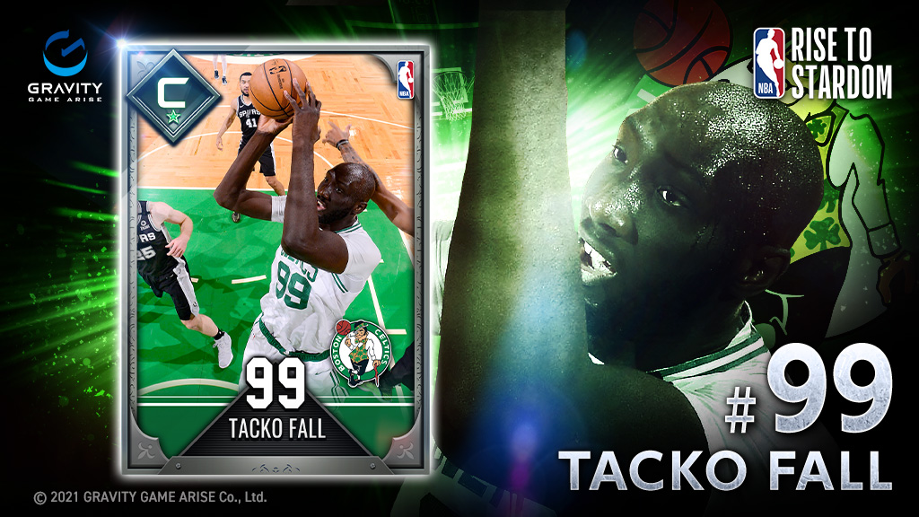 Nba Rise To Stardom 登場選手紹介 タッコ フォール 現役nba選手のなかで最も身長 が高いスーパービッグマン 身長226cm ウイングスパン250cmという規格外のサイズで他のチームを威圧します 21シーズンのバックス戦で見せた規格外のアリウープは