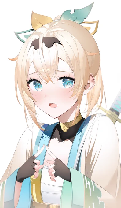 なんでぇ〜?🥺
#いろはにも絵を 