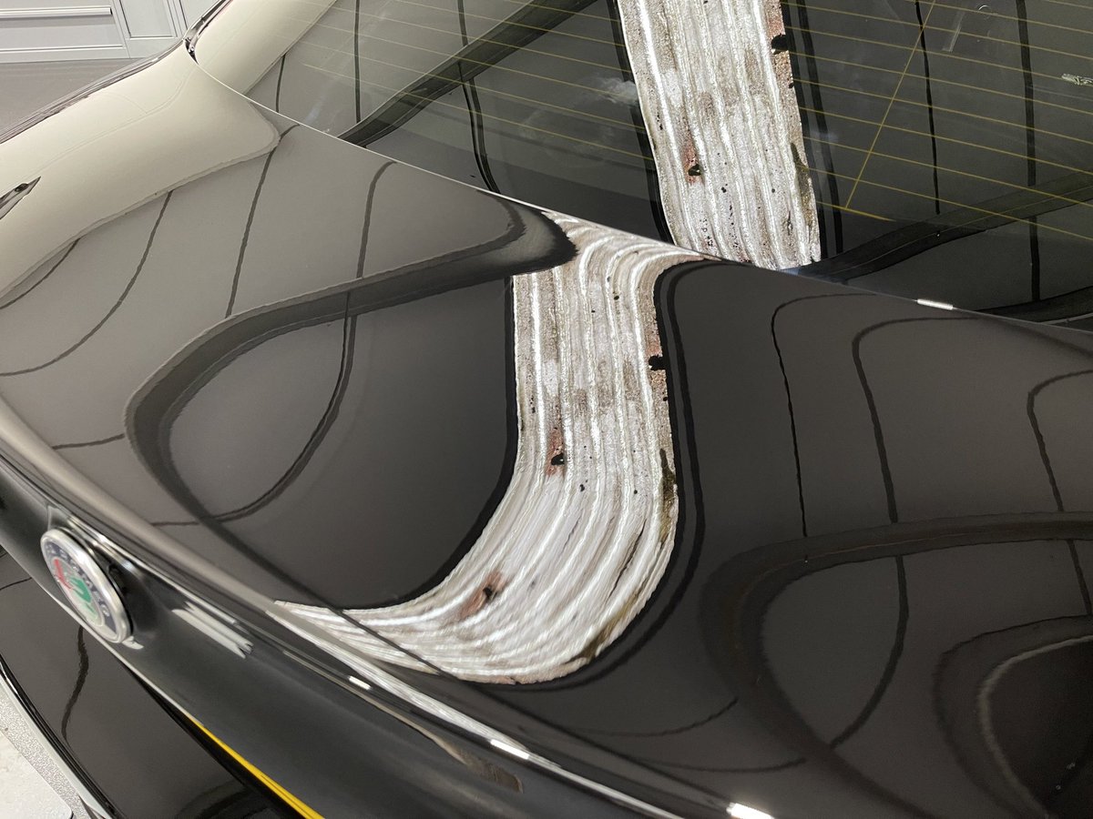 perfectionvalet's tweet image. This Alfa sticks in my mind for #pv2021 inclusion for the quality of its paint. It’s often over looked by the consumer just how much effort goes into this clarity of finish. I needed to remove faint swirls but the quality of paint is factory finish! Bravo Alfa.