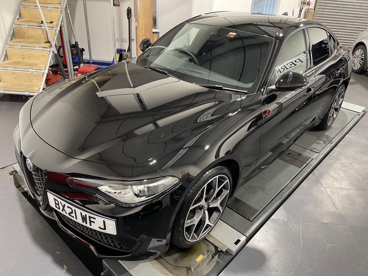 perfectionvalet's tweet image. This Alfa sticks in my mind for #pv2021 inclusion for the quality of its paint. It’s often over looked by the consumer just how much effort goes into this clarity of finish. I needed to remove faint swirls but the quality of paint is factory finish! Bravo Alfa.