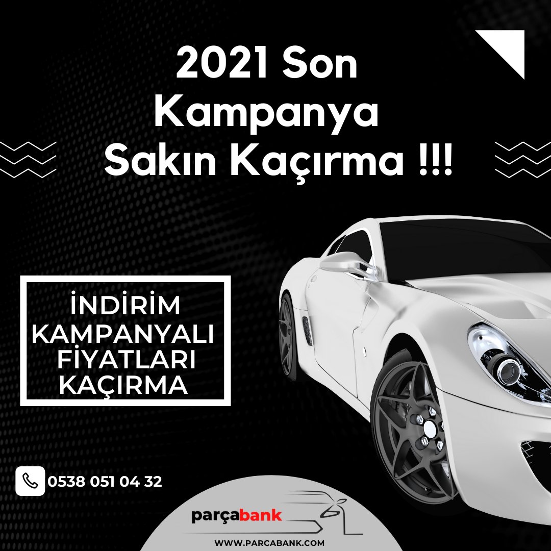 Yılbaşından önce son kampanyalı fiyatları sakın kaçırmayın. parcabank.com

#h7 #ledxenon #zenon #hoparlör #midrange #13cmhoparlör