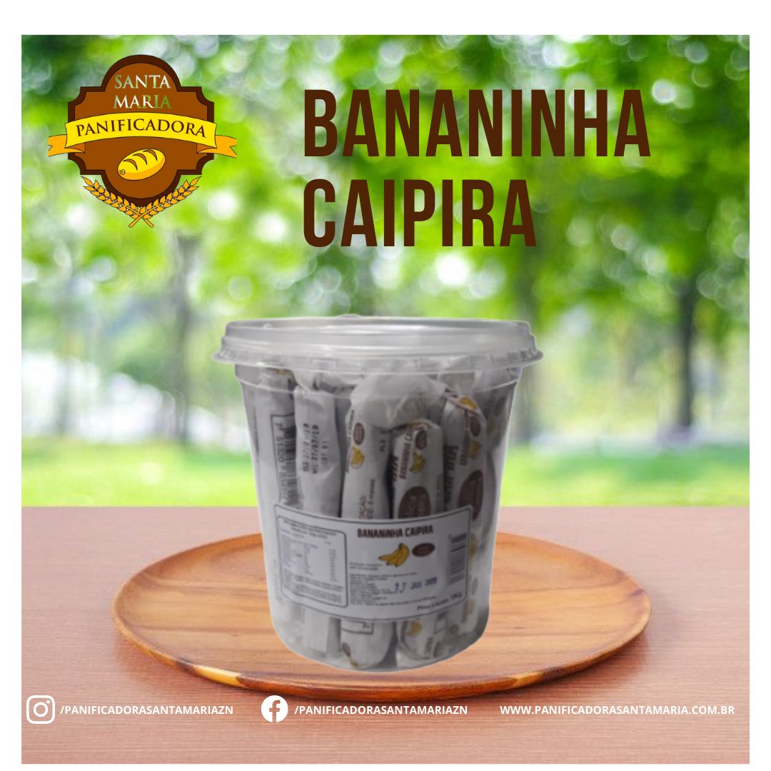 santamariazn's tweet photo. Bananinha Caipira - A melhor
.
.
.

#panificadorasantamariazn #padaria #instafood #bakery #confeitaria #pao #cafeteria #cafe #doces #zonanoroestesantos https://t.co/2625KZsu3Y