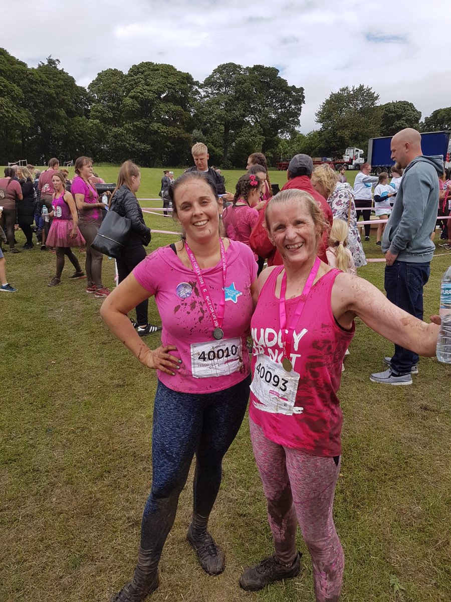 KatARudd's tweet photo. Pretty Muddy 5k for @CR_UK booked for June with mum and the Couch to 5K app with @SarahMillican75 (re)downloaded.  Hoping to get back to pre-pandemic fitness! https://t.co/3ESvGvgoaE