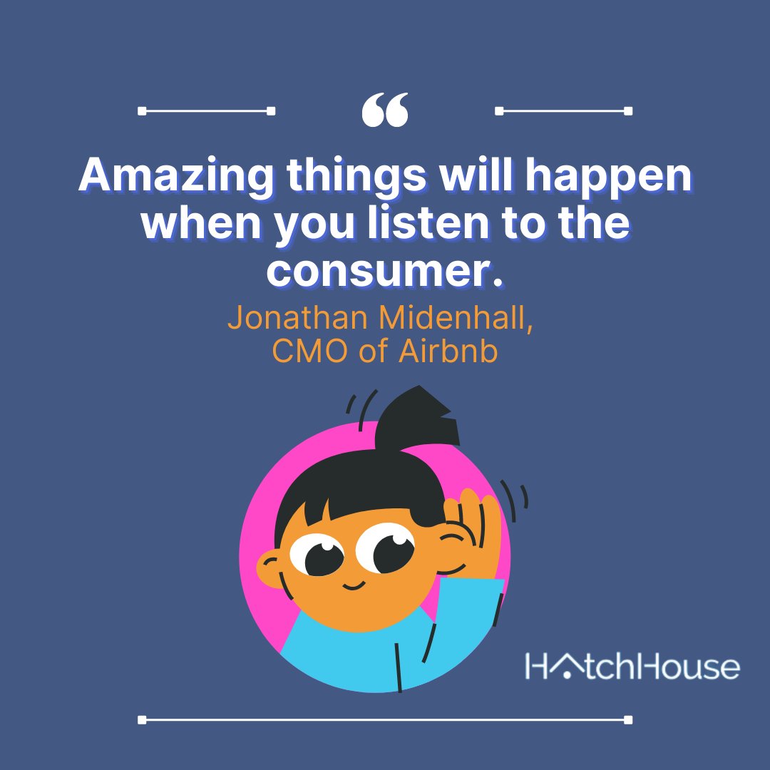HatchHouseDigi's tweet photo. No matter what you’re selling, there’s always a customer lurking in the shadows to tell you how they would have done it better.👂

You'll only get the perfect customer experience if you know how to listen to customers.👌

#customer #feedback #sales #marketers #marketing https://t.co/xyIg3FS7iJ