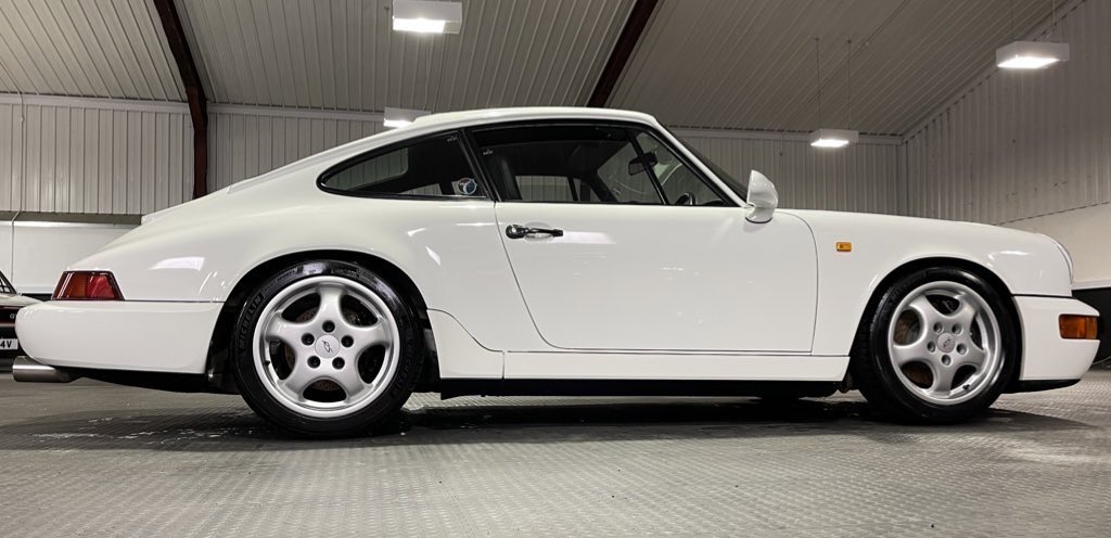 perfectionvalet's tweet image. The Porsche 964 RS is often regarded as the one to own. With its perfect proportions, modest styling and traditional handling characteristics. This was one of many I’ve worked on over the years and was being prepared at the time for sale. #pv2021