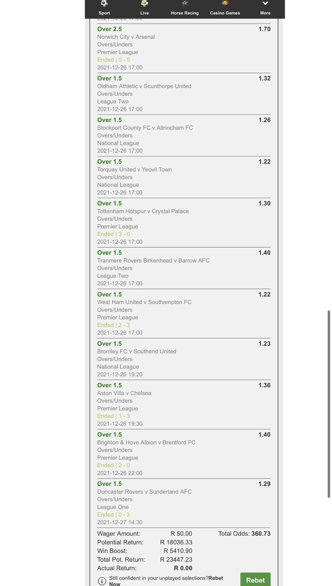 venda_guy2's tweet photo. R23k with R50 👀💰💰🔥

but Rotherham match 😭😢

Dm @vendavipbetting to join our January vip betting group! 💰💰🤙 https://t.co/OpeArkaf6a