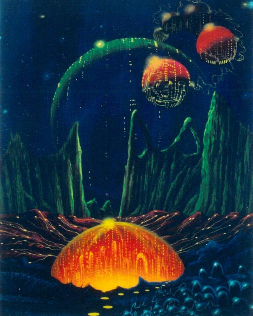 70s Sci-Fi Art tweet media