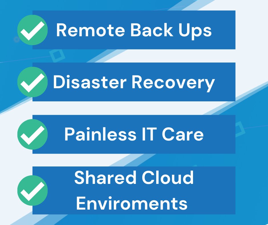 Bluebell_ITS's tweet image. Four ways in which #HostedIT can benefit your business, no matter the size. 
For further information read our blog:
ow.ly/YucO50H6cAQ 

#RemoteBackup #NetworkSecurity #DisasterRecovery #ManagedIT #CloudServices  #CyberSecurity #ITsolutions #ITservices #BluebellITSolutions
