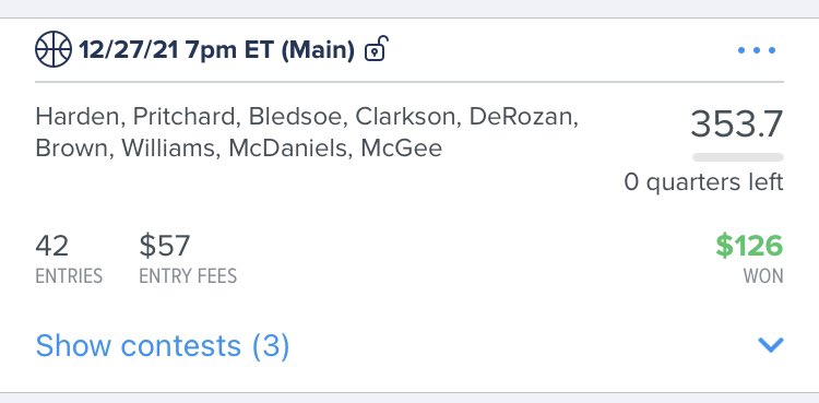 lmanna542's tweet photo. NBA stays hot @MeechDFS 💰💰🔥🔥🔥🔥🔥🔥🔥 https://t.co/5YE5sPx0NN
