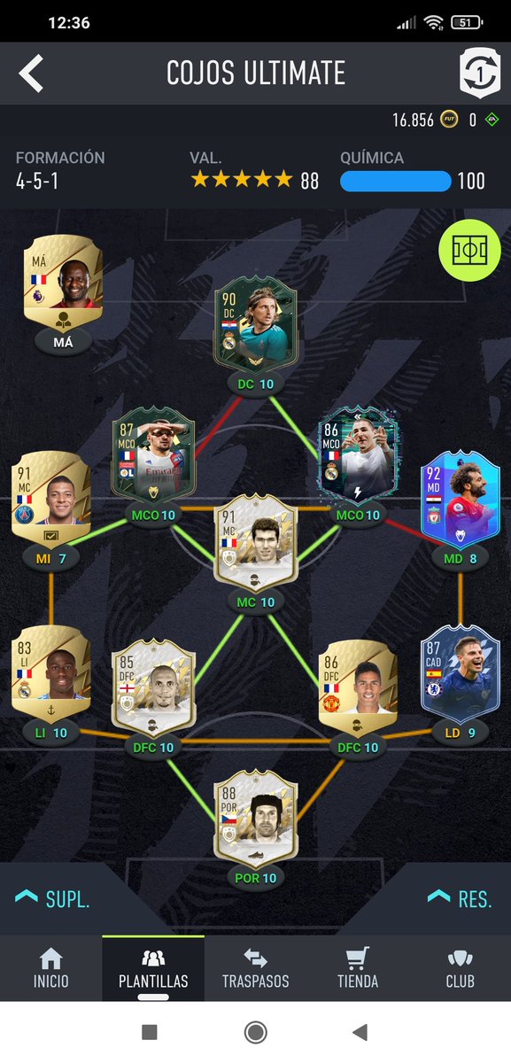 MarcosColladoN1's tweet photo. @KbpFUT Que opinan?? Cambiarían algo?? https://t.co/JkmcMoOUc5