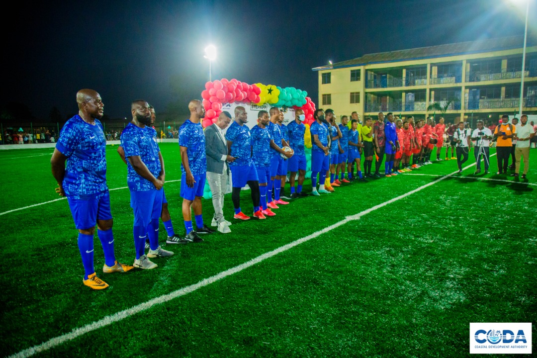 CoastalDevelop2's tweet photo. PRESIDENT DIRECTS MAMPROBI ASTROTURF PITCH TO BE NAMED AFTER STEPHEN APPIAH

President Nana Addo Dankwa Akufo-Addo has directed the Coastal Development Authority (CODA) to name the Mamprobi Astroturf pitch after the former captain of the Black Stars of Ghana, Stephen Appiah. https://t.co/uQHZhmo9DZ