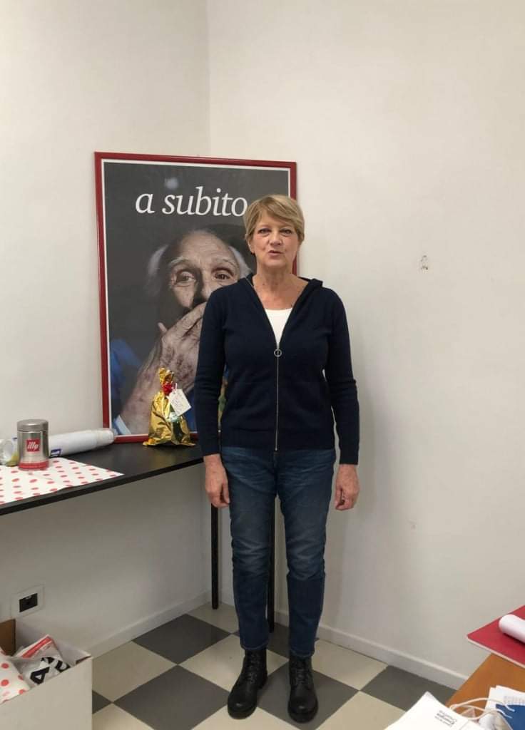 RosannaAnargie's tweet photo. #bellocomeuncarcerechebrucia Rita Bernardini in sciopero della fame x la #liberazioneanticipata speciale e in sostegno alla lotta delle #detenute del #carcere #LeVallette grazie Rita @ritabernardini https://t.co/Nfj5Dy7oFr